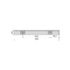 Luminaria LED Kaus ricaricabile tramite usb e con sensore di movimento, L 400 mm, Anodizzato opaco, Plastica e alluminio