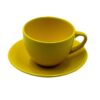 Tazza the set 6 pezzi romeo giallo c/piattino