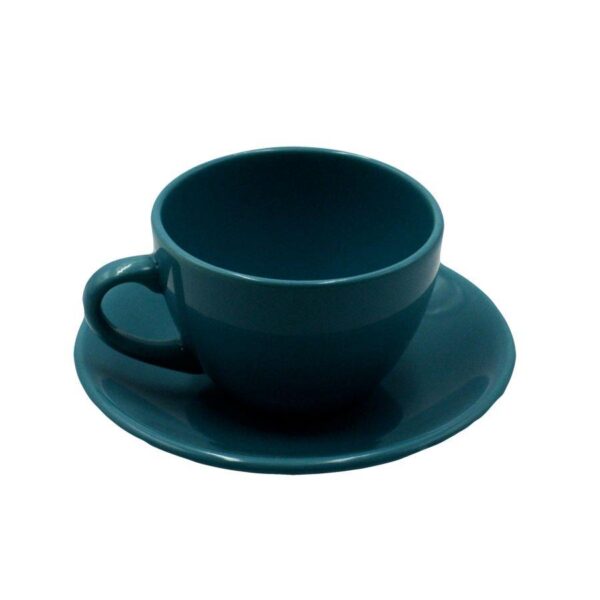 Tazza the set 6 pezzi romeo turchese c/piattino