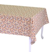 Tovaglia optical bordeaux rettangolare cm140x180