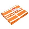 Tovaglia pop righe arancione rettangolare cm140x180