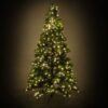 Albero monte Durando verde 1071 rami 370 LED cm ø107h180