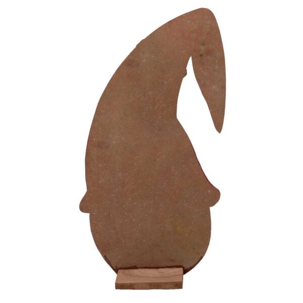Gnomo legno ragazzo rosso cm23,5x7,5h41,5