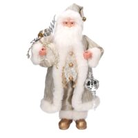 Babbo natale tessuto oro cmh45