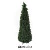Albero pieghevole verde 1013 rami 200 led cm ø81,5h210