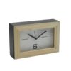 Orologio legno old time rettangolare cm24x6,5h16