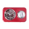Orologio plastica con timer rosso cm17x5x10,5