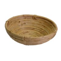 Cesta giunco naturale tondo cmø19xh7x19