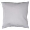 Cuscino tessuto con girasoli bianco cm43x43