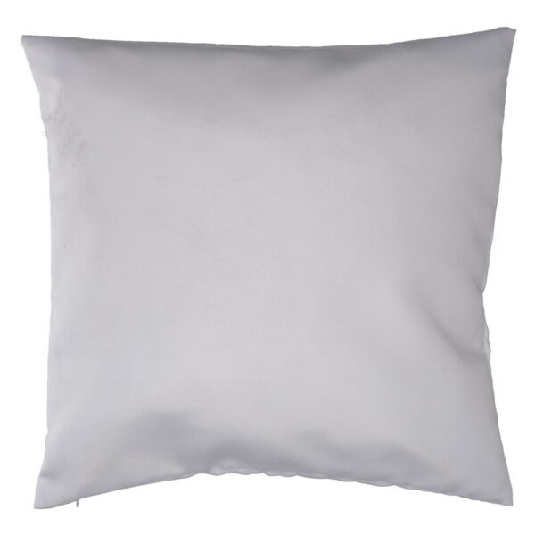 Cuscino tessuto con girasole bianco cm43x43