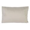 Cuscino velluto grigio chiaro rettangolare cm35x50h10