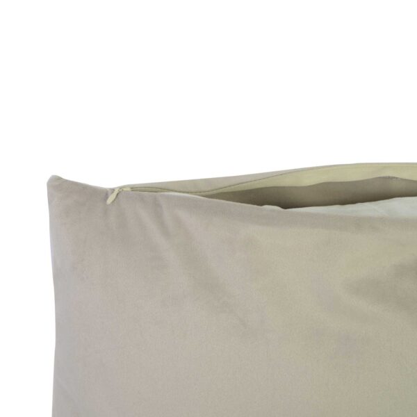 Cuscino velluto blu rettangolare cm35x50h10