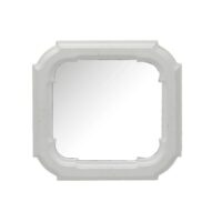 Specchio legno quadro cm23x2,8h23