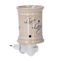 Bruciaessenze plug ceramica cm9,8x7,1h13