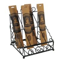 Espositore incenso solo ferro 8 posti cmø24h27x24