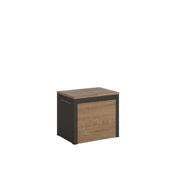 Panca allungabile 55x40/305 cm Walk telaio Antracite