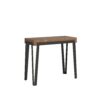 Consolle allungabile 90x40/190 cm Rio Small Premium telaio Antracite