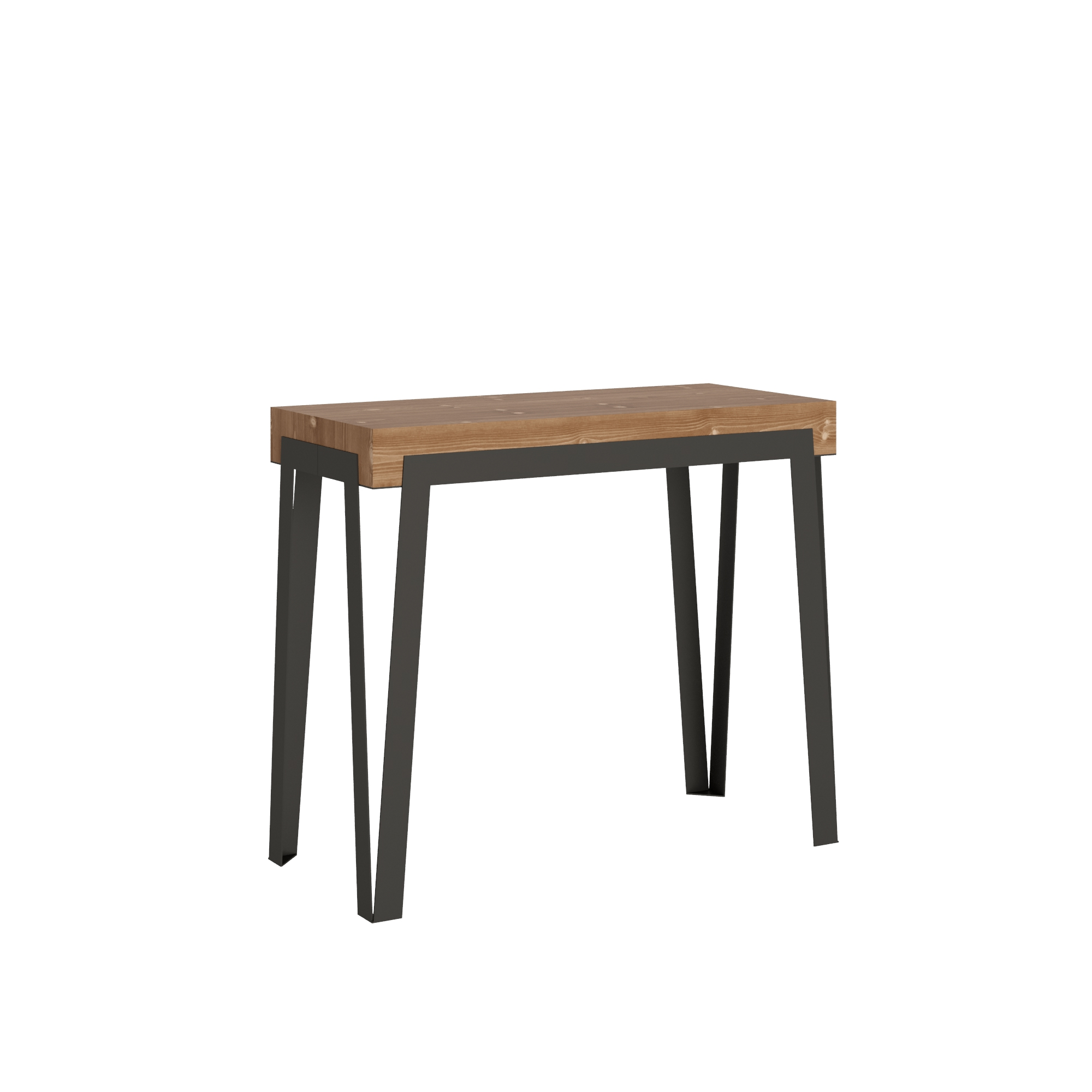 Consolle allungabile 90x40/190 cm Rio Small Premium telaio Ruggine