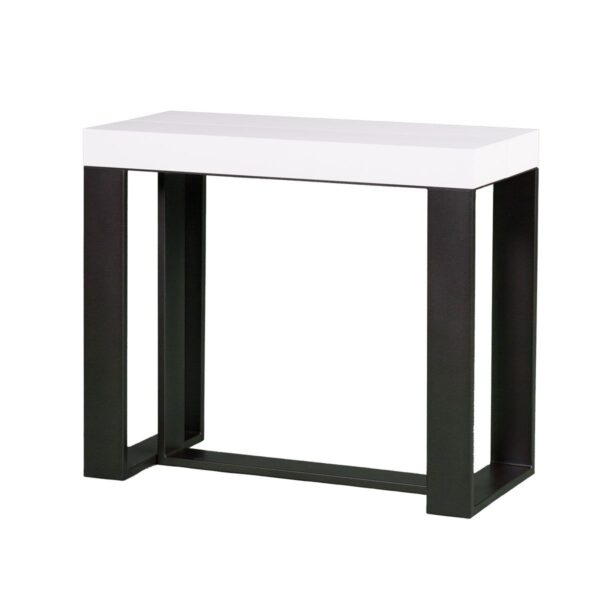 Consolle allungabile 90x40/196 cm Futura Small telaio Antracite