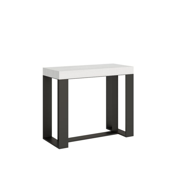 Consolle allungabile 90x40/196 cm Futura Small Premium telaio Antracite