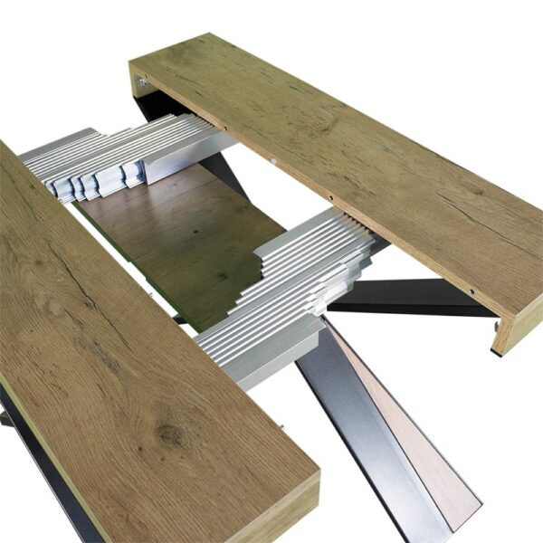 Consolle allungabile 90x40/196 cm Diago Small telaio Antracite