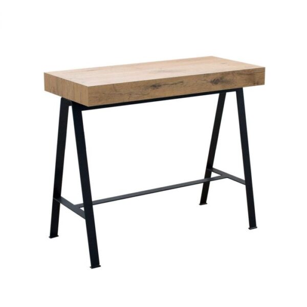 Consolle allungabile 90x40/300 cm Banco Premium telaio Antracite