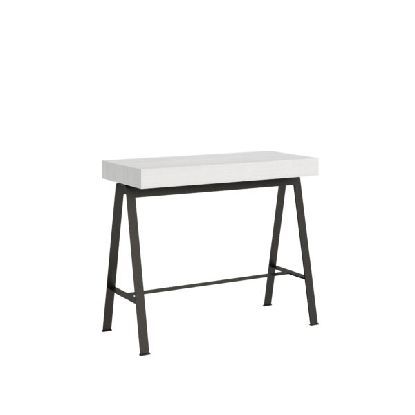 Consolle allungabile 90x40/300 cm Banco Premium telaio Antracite