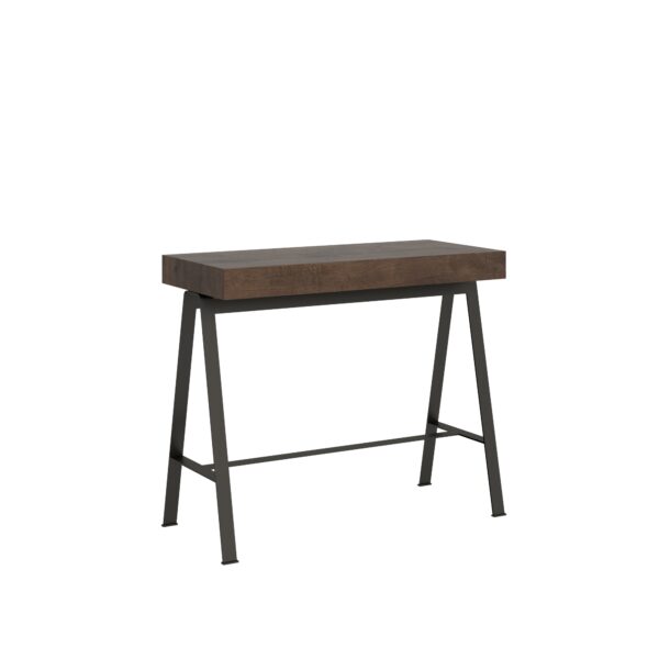 Consolle allungabile 90x40/290 cm Banco Premium telaio Antracite