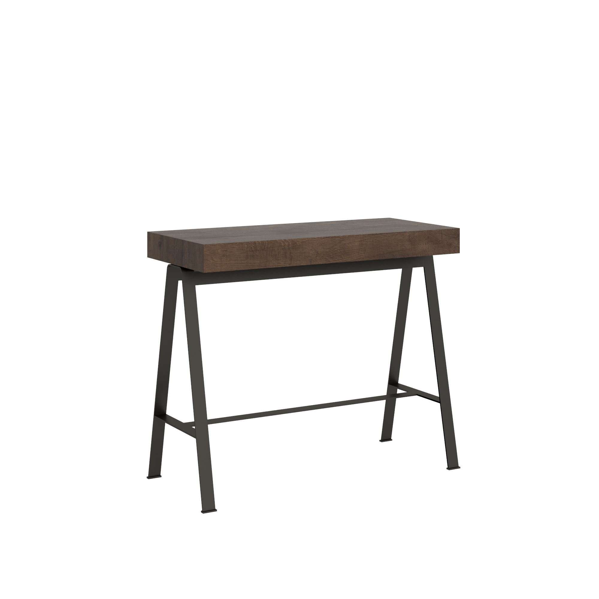Consolle allungabile 90x40/290 cm Banco Premium telaio Antracite