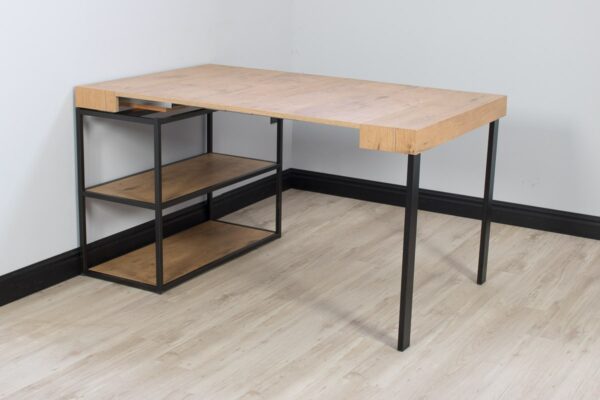 Consolle allungabile 90x40/196 cm Plano Small telaio Antracite