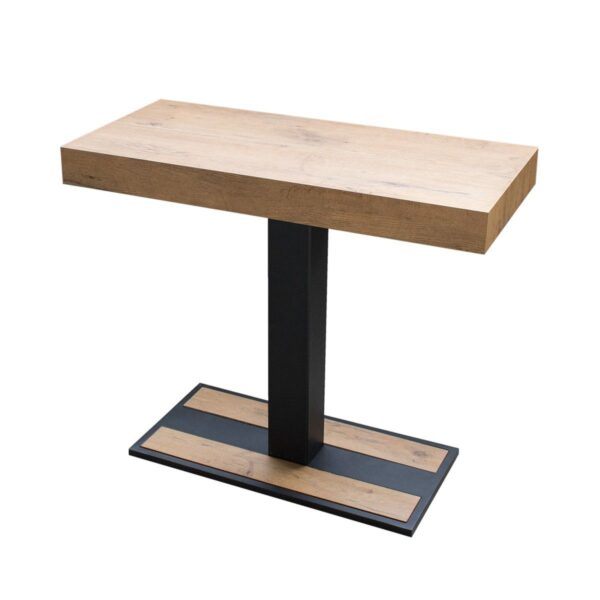 Consolle allungabile 90x40/196 cm Capital Small telaio Antracite