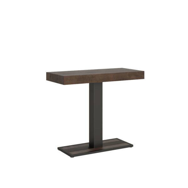 Consolle allungabile 90x40/196 cm Capital Small telaio Antracite
