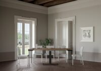 Consolle allungabile 90x40/190 cm Capital Small Evolution telaio Antracite
