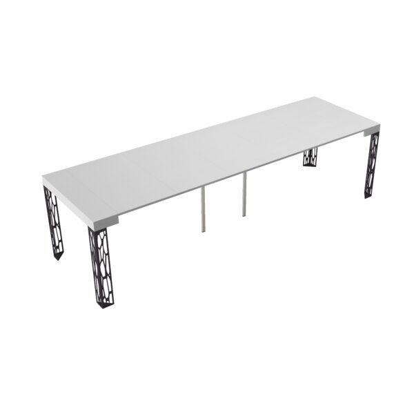 Consolle allungabile 90x40/300 cm Ghibli telaio Antracite
