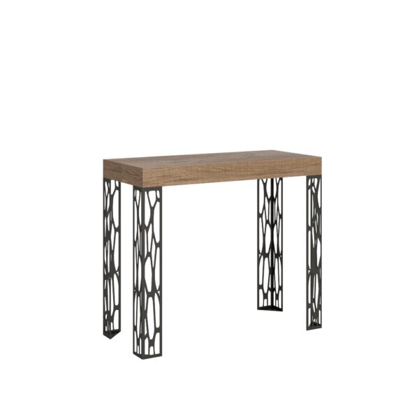 Consolle allungabile 90x40/300 cm Ghibli telaio Antracite