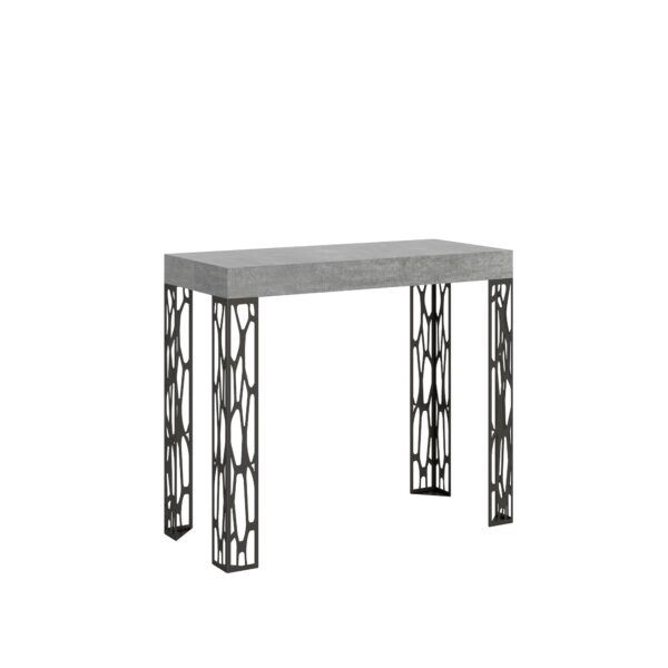 Consolle allungabile 90x40/300 cm Ghibli telaio Antracite