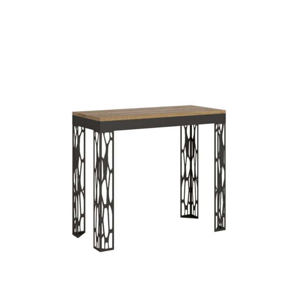Consolle allungabile 90x40/196 cm Ghibli Small Evolution telaio Antracite