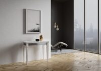 Consolle apribile 90x45/90 cm Impero Librox telaio Grigio