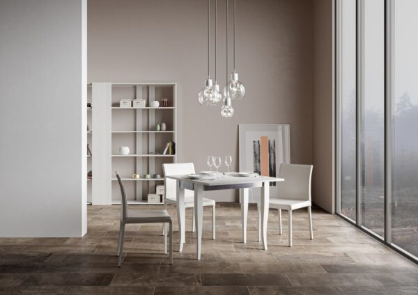 Consolle apribile 90x45/90 cm Sciabola Librox telaio Grigio