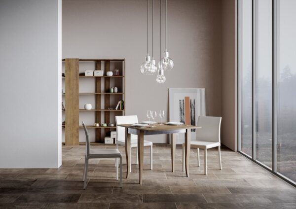 Consolle apribile 90x45/90 cm Sciabola Librox telaio Grigio