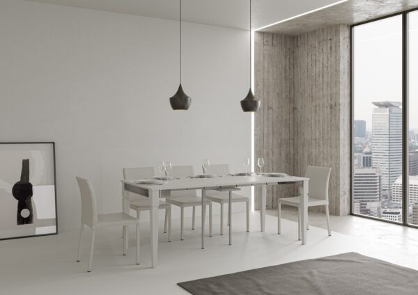 Consolle allungabile 90x40/300 cm Impero Iron telaio Grigio