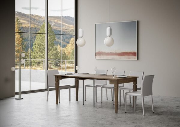 Consolle allungabile 90x48/204 cm Impero Small