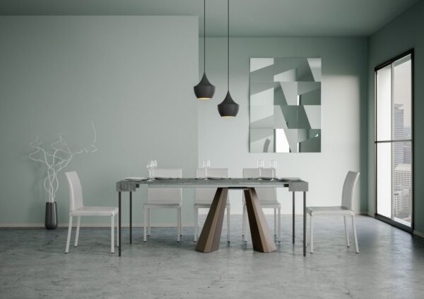 Consolle allungabile 90x40/196 cm Diamante Small telaio Orso