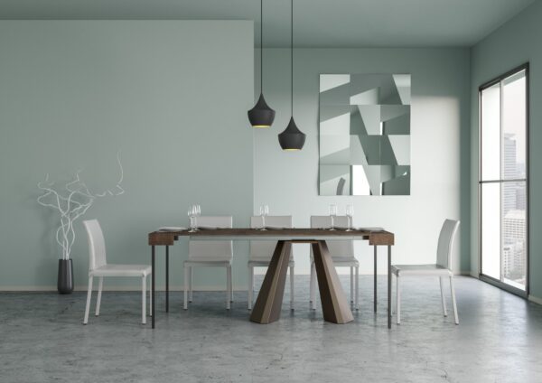 Consolle allungabile 90x40/196 cm Diamante Small telaio Orso