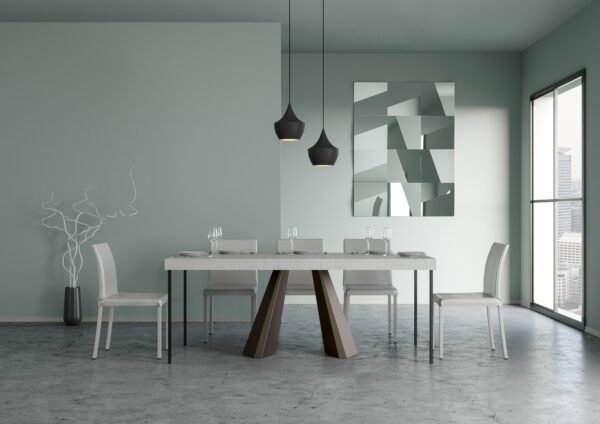 Consolle allungabile 90x40/196 cm Diamante Small Premium telaio Orso