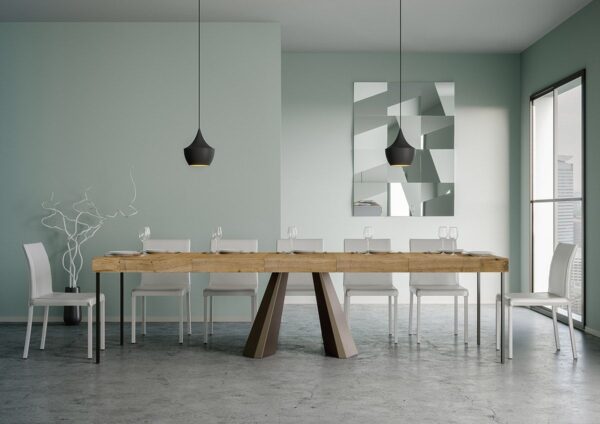 Consolle allungabile 90x40/300 cm Diamante Premium telaio Orso