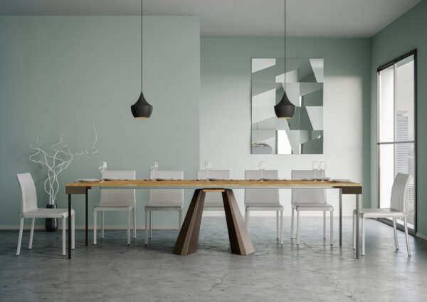Consolle allungabile 90x40/300 cm Diamante Evolution telaio Orso