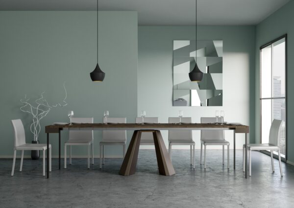 Consolle allungabile 90x40/300 cm Diamante Evolution telaio Orso