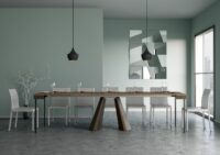 Consolle allungabile 90x40/290 cm Diamante Evolution telaio Orso