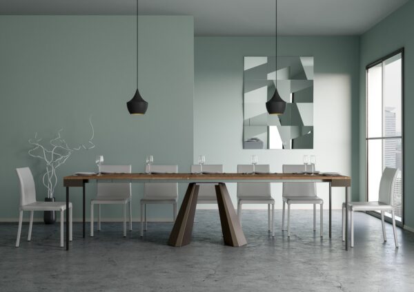 Consolle allungabile 90x40/290 cm Diamante Evolution telaio Orso